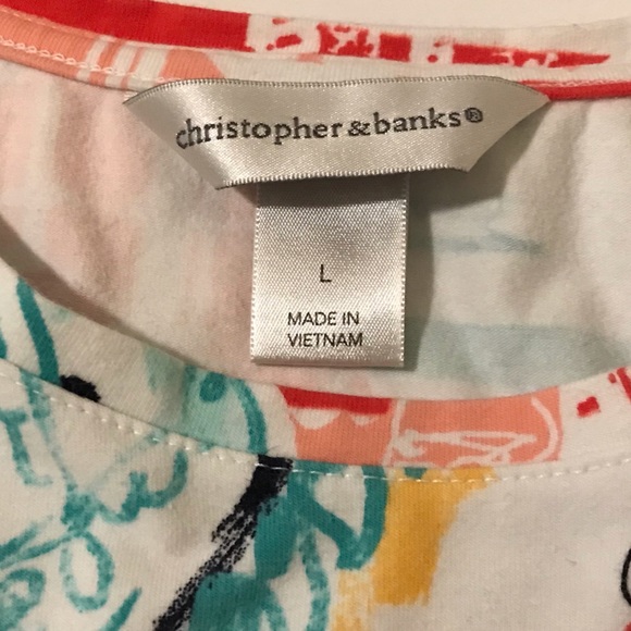 Christopher & banks Top Size L - Picture 2 of 8